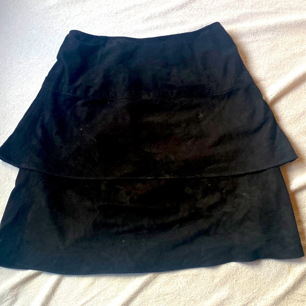 Black Suede Custom Skirt🌺
